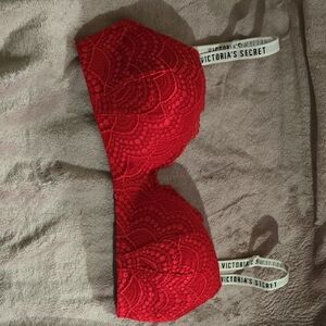 Victoria's Secret Scarlet Lace Bra